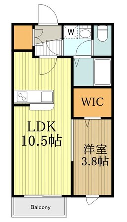 フェリーチェの物件間取画像